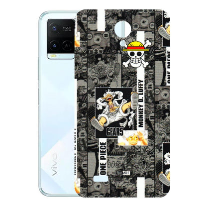 VIVO Y Series Phone Skins (All Models) - Cuffy Anime MonkeyCamic - 3D Embossed Finish (L-242) Vivo Y21