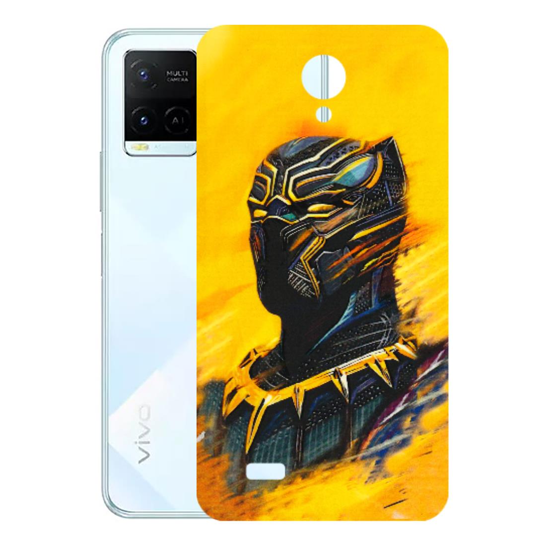 VIVO Y Series Phone Skins (All Models) - Yellow Panther - 3D Embossed Finish (L-54) Vivo Y21