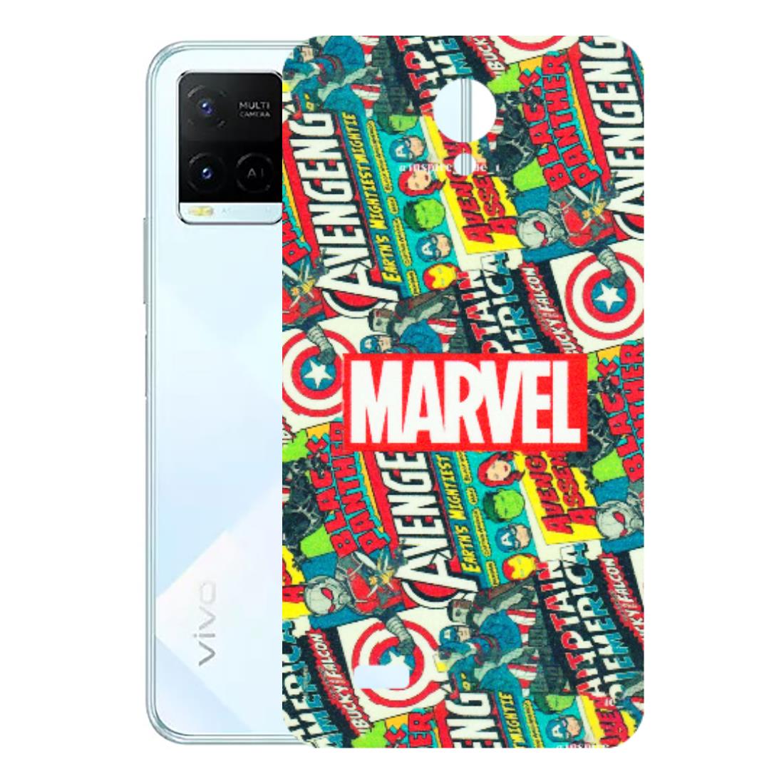 VIVO Y Series Phone Skins (All Models) - Marvel Comic Lover - Matte Finish (M-30) Vivo Y21