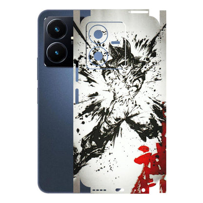 VIVO Y Series Phone Skins (All Models) - DBZ - 3D Embossed Finish (L-206) Vivo Y22 2022