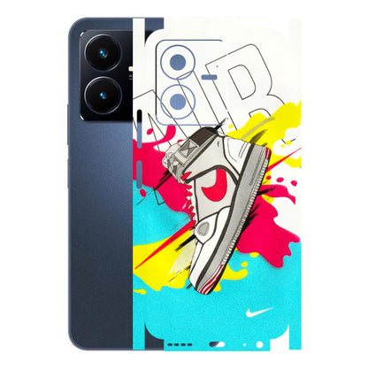 VIVO Y Series Phone Skins (All Models) - Sneaker - 3D Embossed Finish (L-207) Vivo Y22 2022