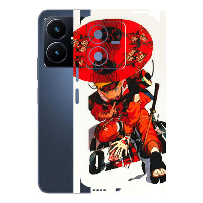 VIVO Y Series Phone Skins (All Models) - Naruto - 3D Embossed Finish (L-208) Vivo Y22 2022
