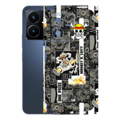 VIVO Y Series Phone Skins (All Models) - Cuffy Anime MonkeyCamic - 3D Embossed Finish (L-242) Vivo Y22 2022