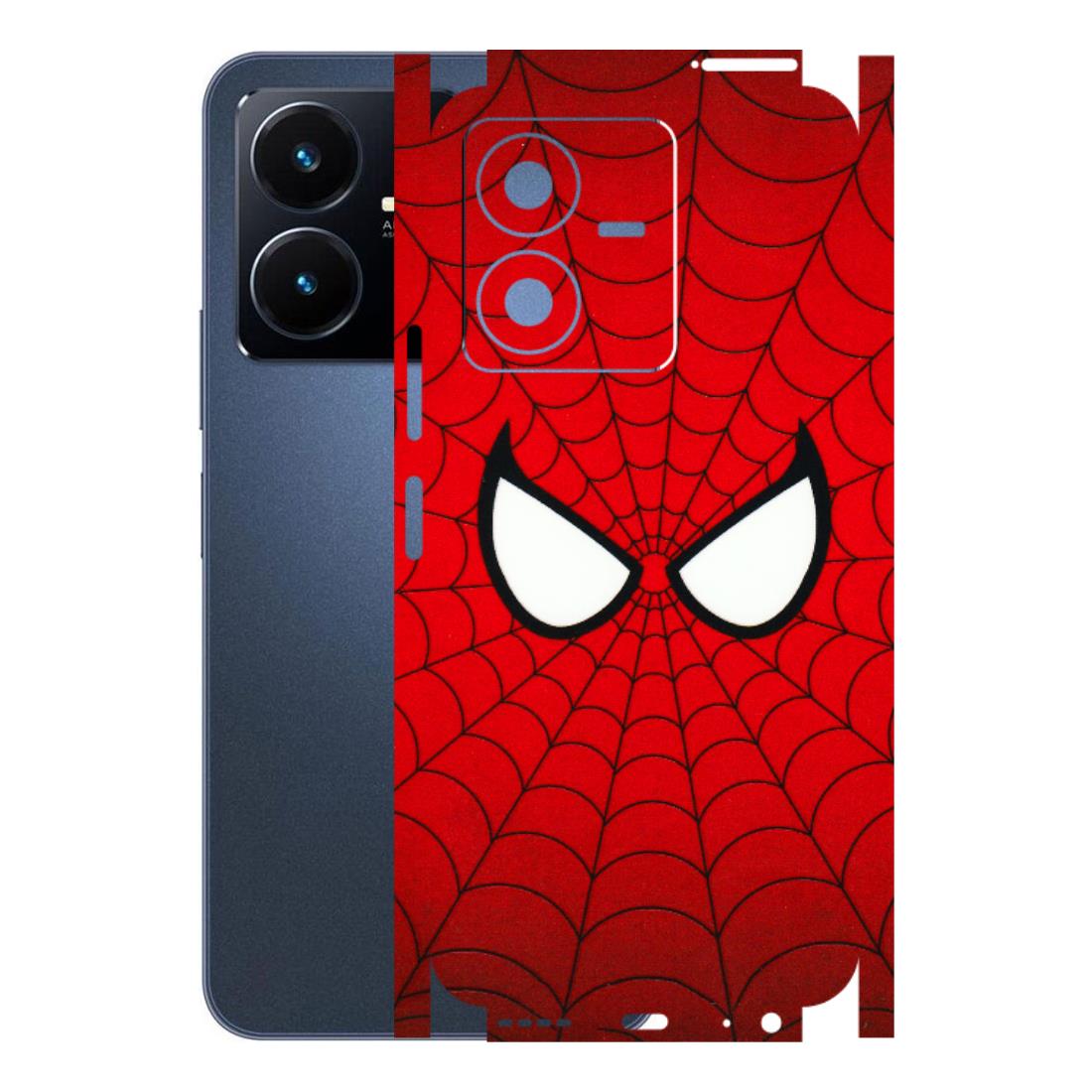 VIVO Y Series Phone Skins (All Models) - Spidey Eyes - 3D Embossed Finish (L-257) Vivo Y22 2022