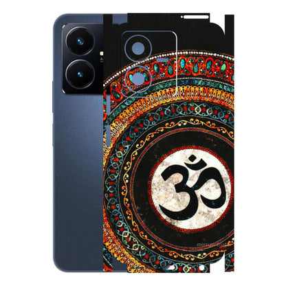 VIVO Y Series Phone Skins (All Models) - Aum Chant Abstract - 3D Embossed Finish (L-42) Vivo Y22 2022