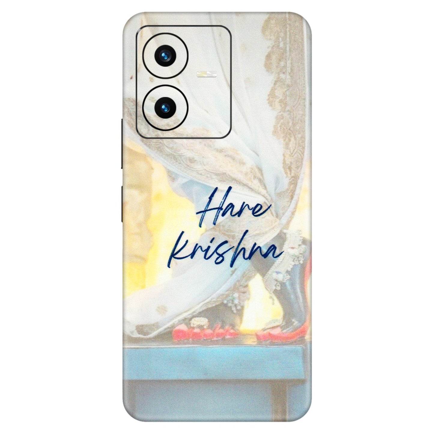VIVO Y Series Phone Skins (All Models) - Hare Krishna - 3D Embossed Finish (L-03) Vivo Y22 2022
