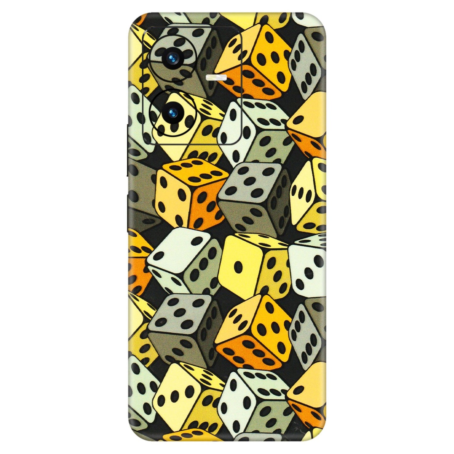 VIVO Y Series Phone Skins (All Models) - Dices Of Life - 3D Embossed Finish (L-04) Vivo Y22 2022