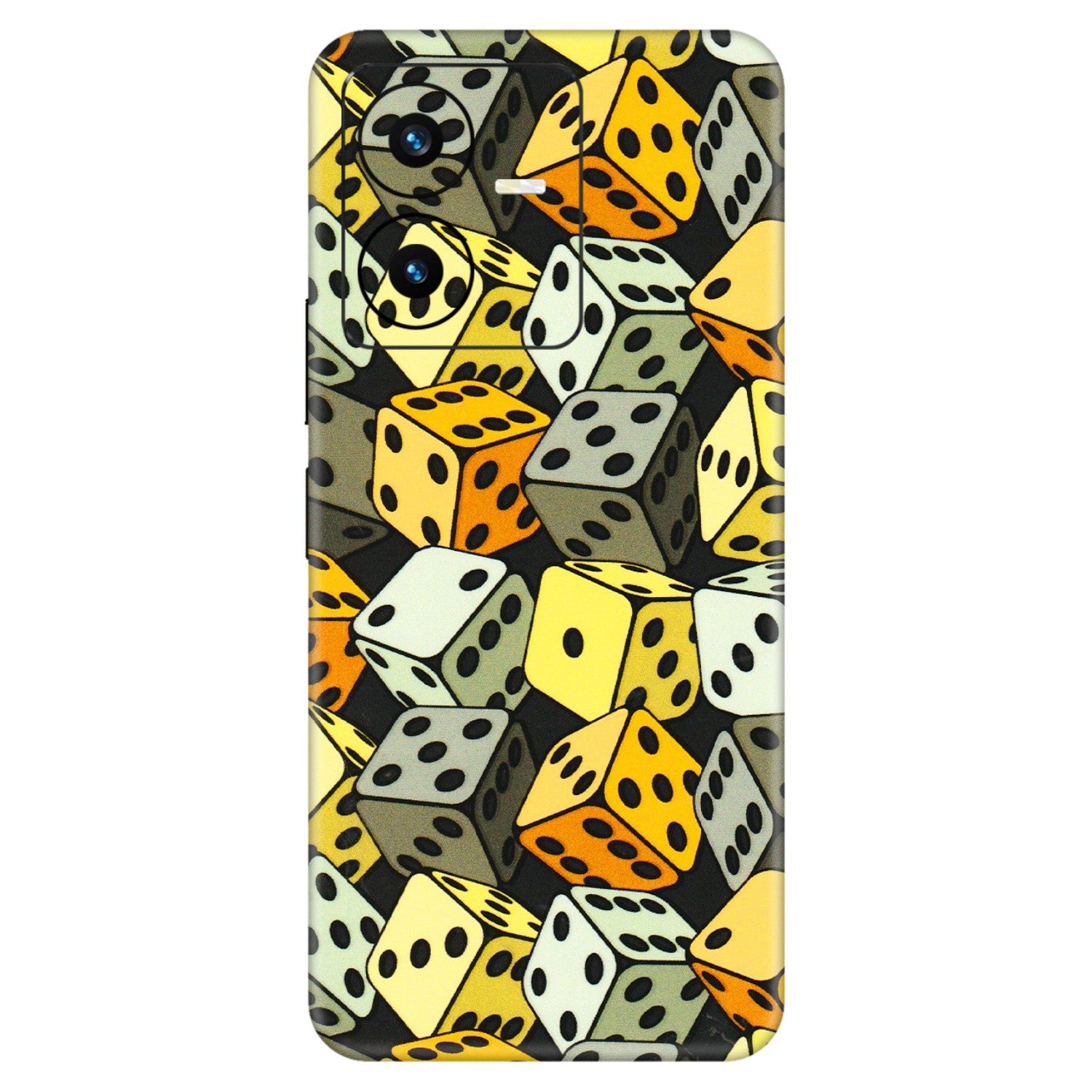 VIVO Y Series Phone Skins (All Models) - Dices Of Life - 3D Embossed Finish (L-04) Vivo Y22 2022