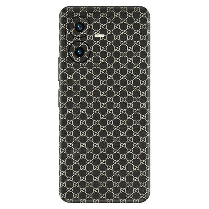 VIVO Y Series Phone Skins (All Models) - Black G Print - 3D Embossed Finish (L-109) Vivo Y22 2022