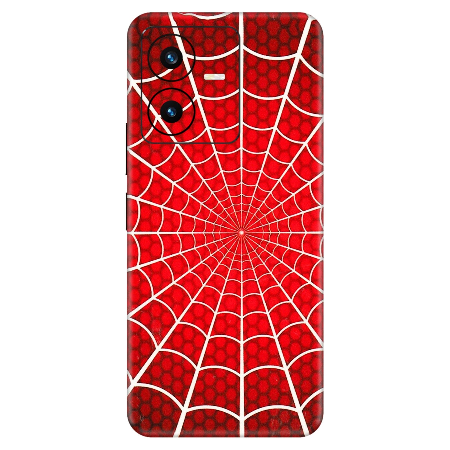 VIVO Y Series Phone Skins (All Models) - Classic Spidey Web - 3D Embossed Finish (L-115) Vivo Y22 2022