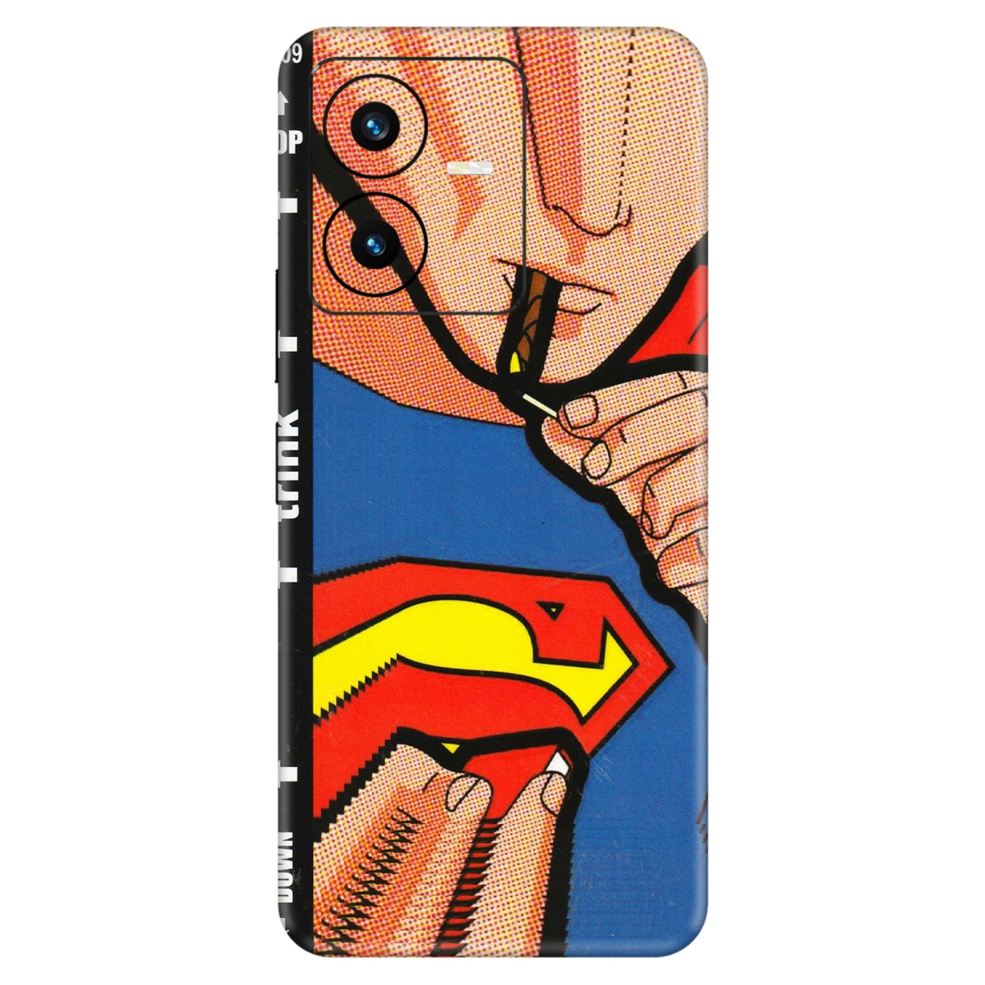 VIVO Y Series Phone Skins (All Models) - Superman Sutta - 3D Embossed Finish (L-130) Vivo Y22 2022