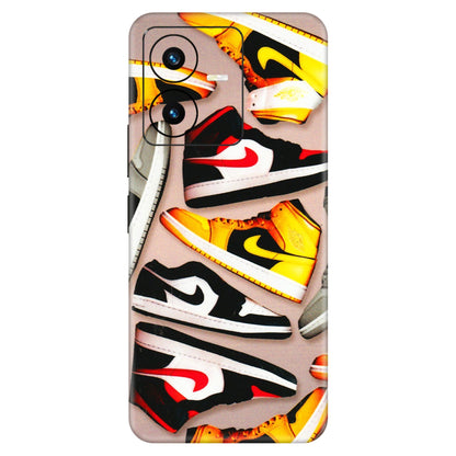 VIVO Y Series Phone Skins (All Models) - Sneaker Lover - 3D Embossed Finish (L-135) Vivo Y22 2022