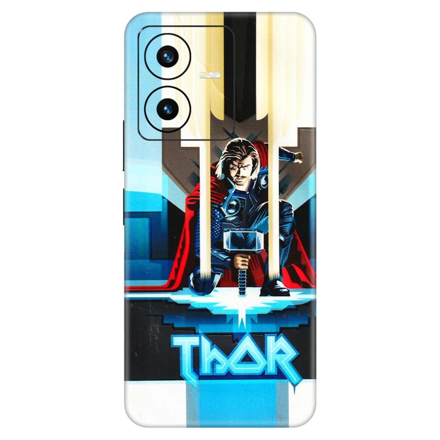 VIVO Y Series Phone Skins (All Models) - Thor - 3D Embossed Finish (L-137) Vivo Y22 2022