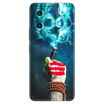 VIVO Y Series Phone Skins (All Models) - Mahadev Bhakt - 3D Embossed Finish (L-146) Vivo Y22 2022