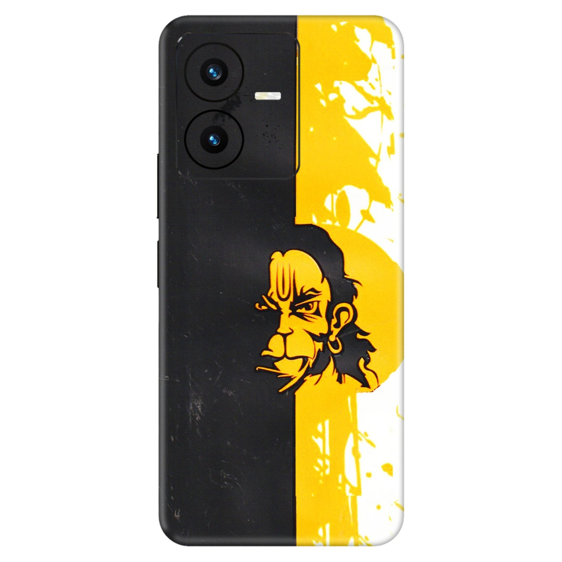VIVO Y Series Phone Skins (All Models) - Bajrangbali - 3D Embossed Finish (L-151) Vivo Y22 2022