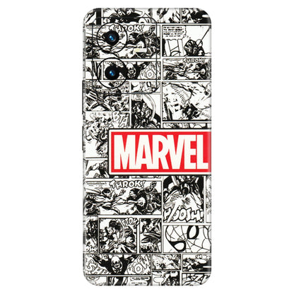 VIVO Y Series Phone Skins (All Models) - Marvel Comic - 3D Embossed Finish (L-171) Vivo Y22 2022