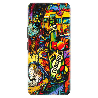 VIVO Y Series Phone Skins (All Models) - Cool Beer Bottle - 3D Embossed Finish (L-193) Vivo Y22 2022
