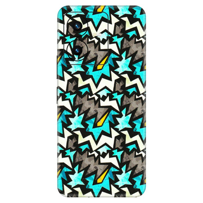 VIVO Y Series Phone Skins (All Models) - Funky Zig Zag - 3D Embossed Finish (L-223) Vivo Y22 2022