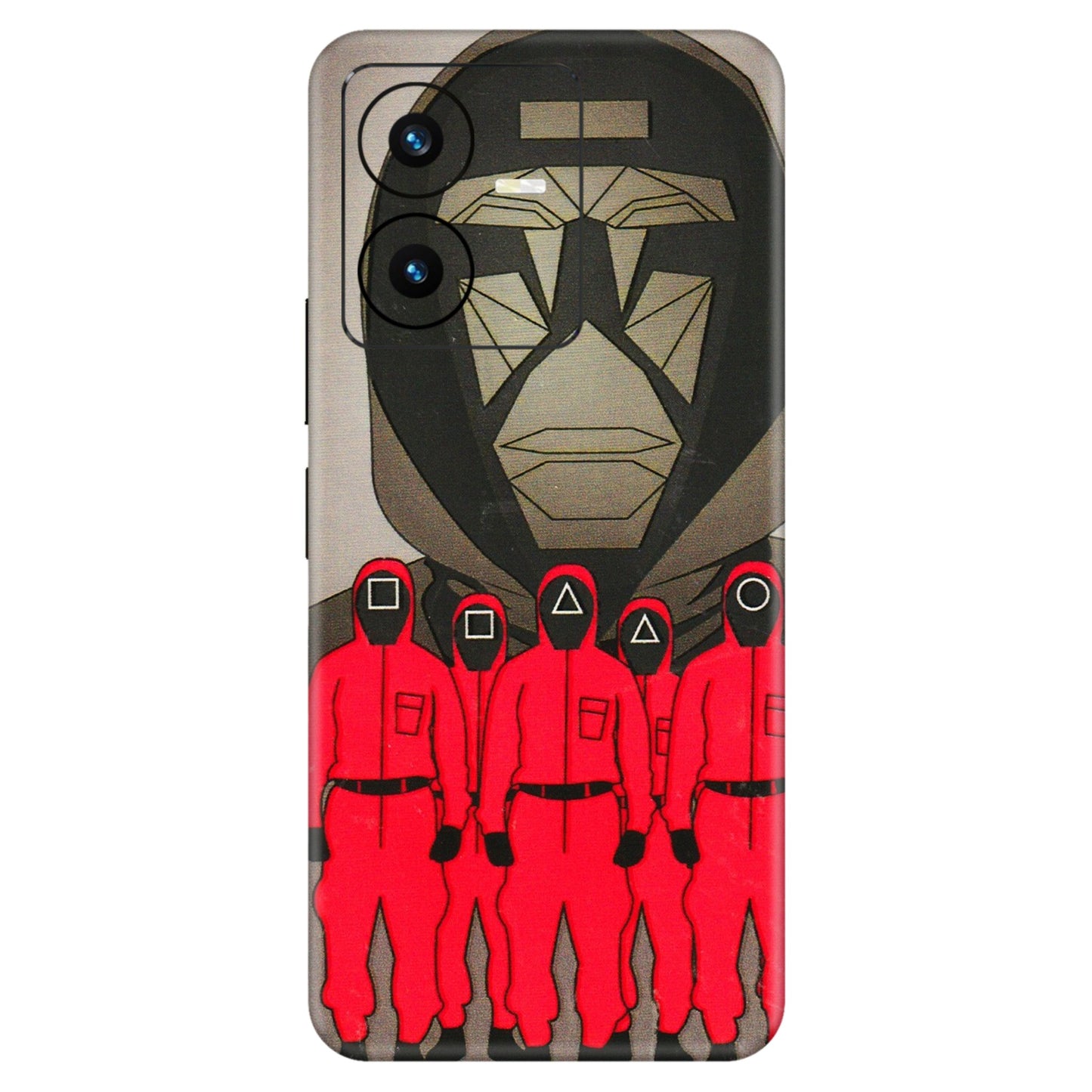 VIVO Y Series Phone Skins (All Models) - Squid Game Hero - 3D Embossed Finish (L-245) Vivo Y22 2022