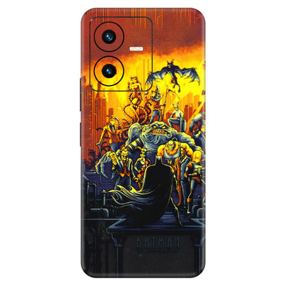VIVO Y Series Phone Skins (All Models) - Games Doodles - 3D Embossed Finish (L-24) Vivo Y22 2022
