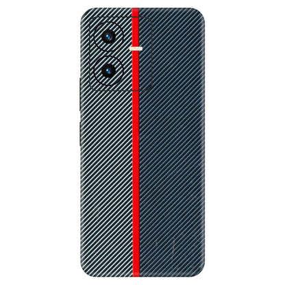 VIVO Y Series Phone Skins (All Models) - Blue Sober Lines - 3D Embossed Finish (L-305) Vivo Y22 2022