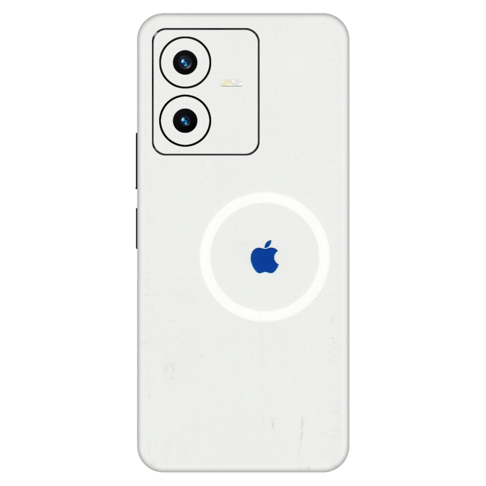 VIVO Y Series Phone Skins (All Models) - iPhone Magsafe Logo - 3D Embossed Finish (L-320) Vivo Y22 2022