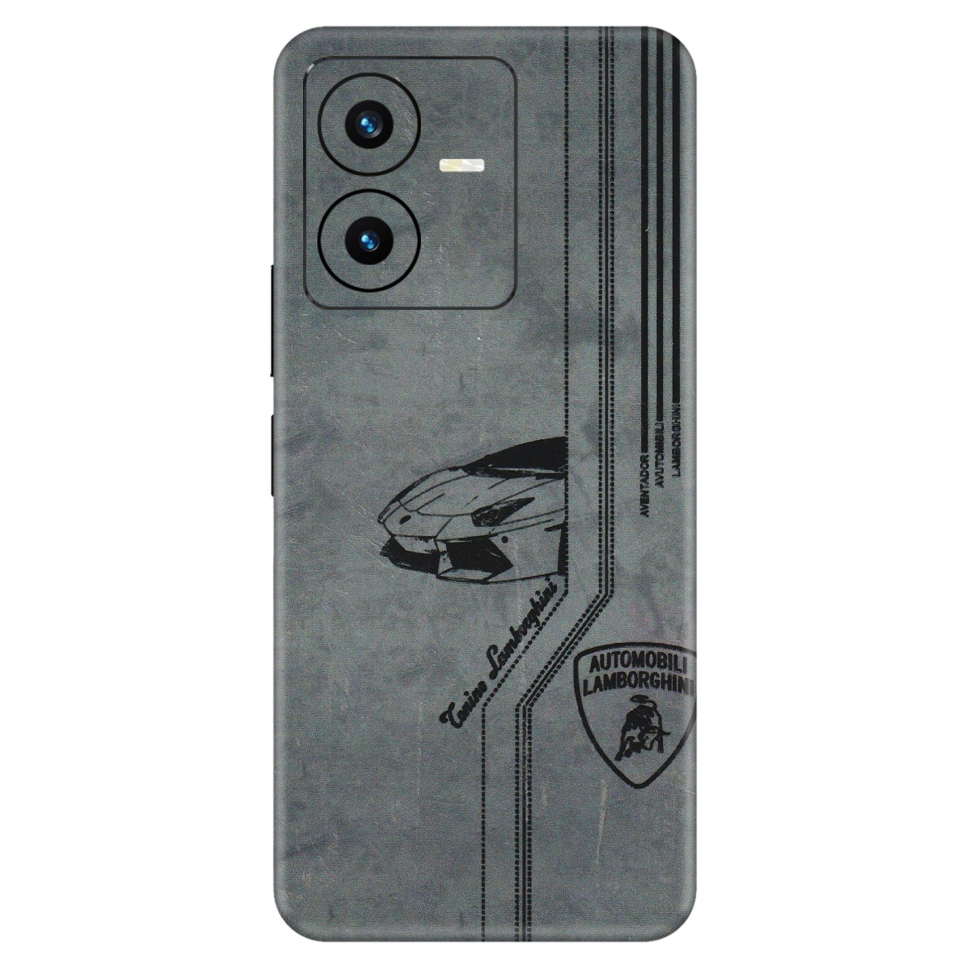 VIVO Y Series Phone Skins (All Models) - New Lamborgini Aventador - 3D Embossed Finish (L-321) Vivo Y22 2022