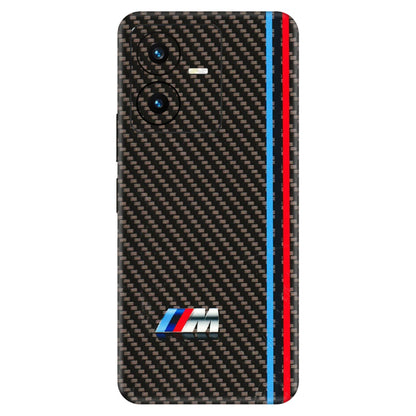 VIVO Y Series Phone Skins (All Models) - BM Carbon Fiber Feels - 3D Embossed Finish (L-38) Vivo Y22 2022