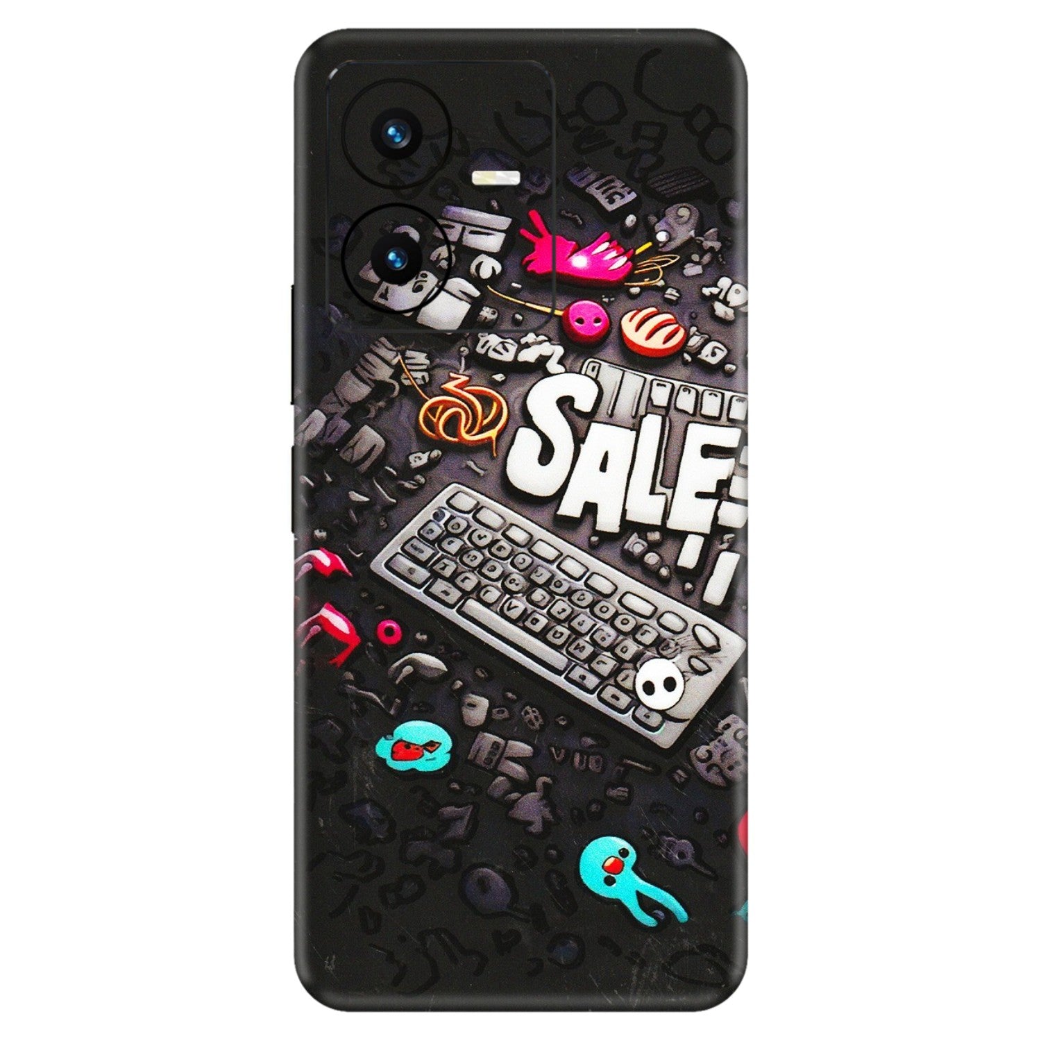 VIVO Y Series Phone Skins (All Models) - Gadgets Sale - 3D Embossed Finish (L-50) Vivo Y22 2022