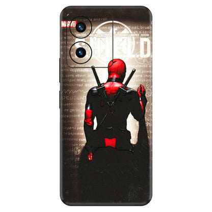 VIVO Y Series Phone Skins (All Models) - Deadpool - 3D Embossed Finish (L-56) Vivo Y22 2022