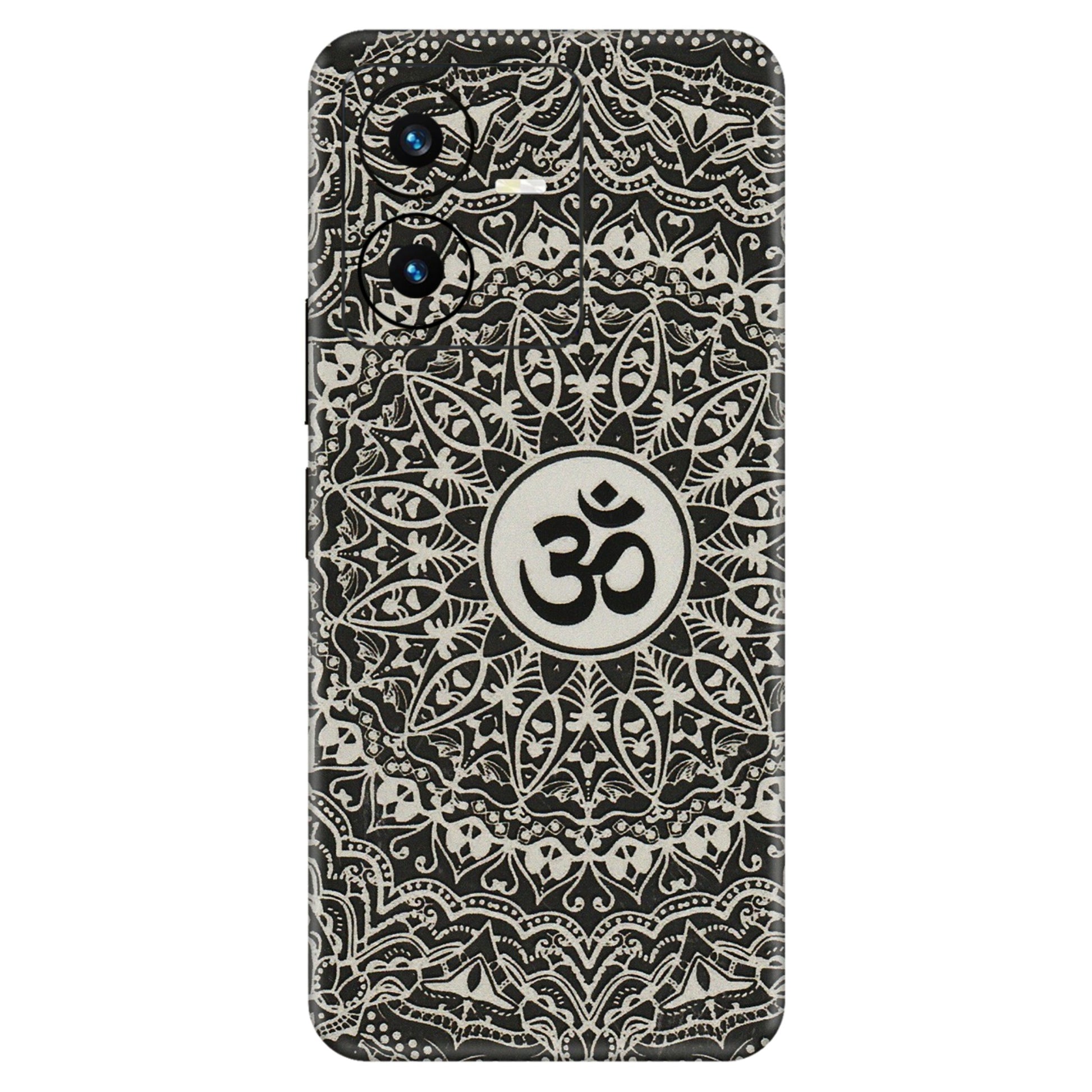 VIVO Y Series Phone Skins (All Models) - Aum Elegant Mandala - 3D Embossed Finish (L-62) Vivo Y22 2022
