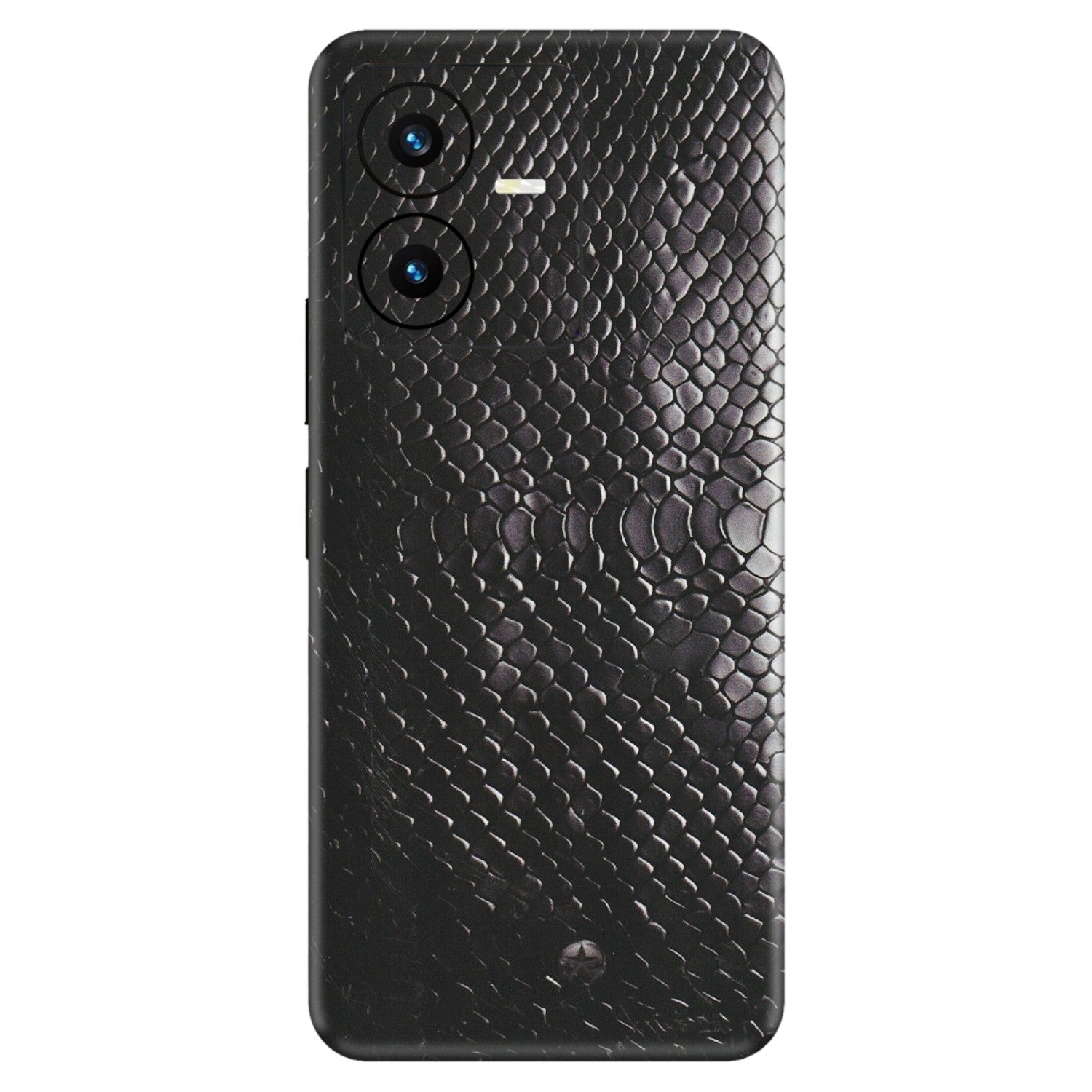VIVO Y Series Phone Skins (All Models) - Black Snack Leather - Matte Finish (M-147) Vivo Y22 2022