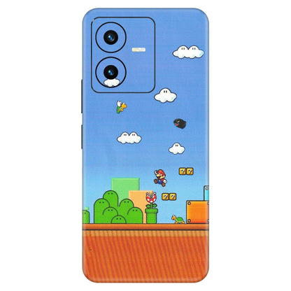 VIVO Y Series Phone Skins (All Models) - Mario Game Scene - Matte Finish (M-24)