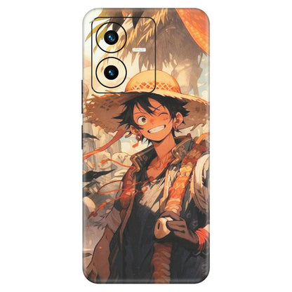 VIVO Y Series Phone Skins (All Models) - Anime Character Smile - Matte Finish (M-33) Vivo Y22 2022