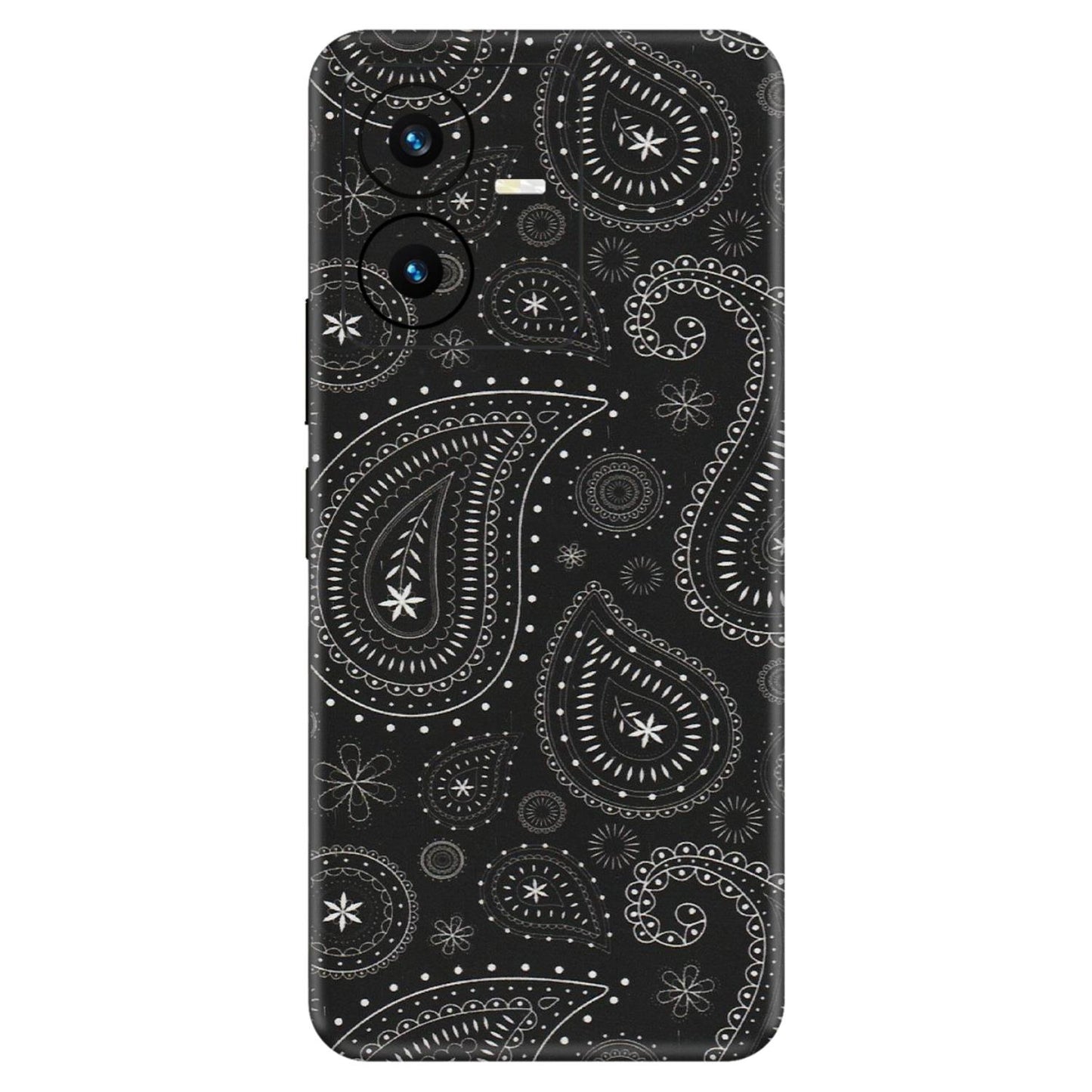 VIVO Y Series Phone Skins (All Models) - Black Sober Kerry - Matte Finish (M-37) Vivo Y22 2022
