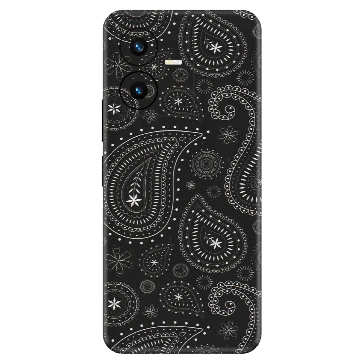 VIVO Y Series Phone Skins (All Models) - Black Sober Kerry - Matte Finish (M-37) Vivo Y22 2022