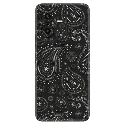 VIVO Y Series Phone Skins (All Models) - Black Sober Kerry - Matte Finish (M-37) Vivo Y22 2022