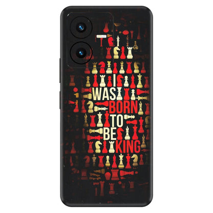 VIVO Y Series Phone Skins (All Models) - Born To Be King - Matte Finish (M-73) Vivo Y22 2022