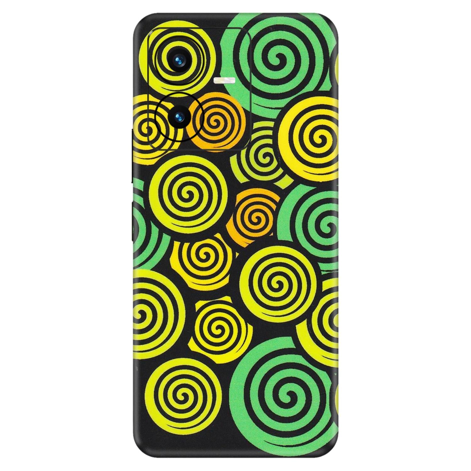 VIVO Y Series Phone Skins (All Models) - Crazy Spiral - Matte Finish (M-91) Vivo Y22 2022