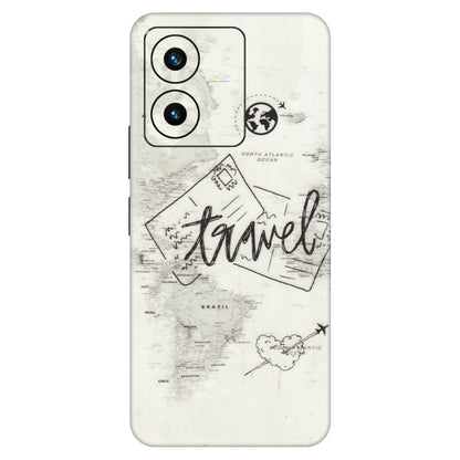 VIVO Y Series Phone Skins (All Models) - Travel Ticket - Transparent Finish (T-06) Vivo Y22 2022