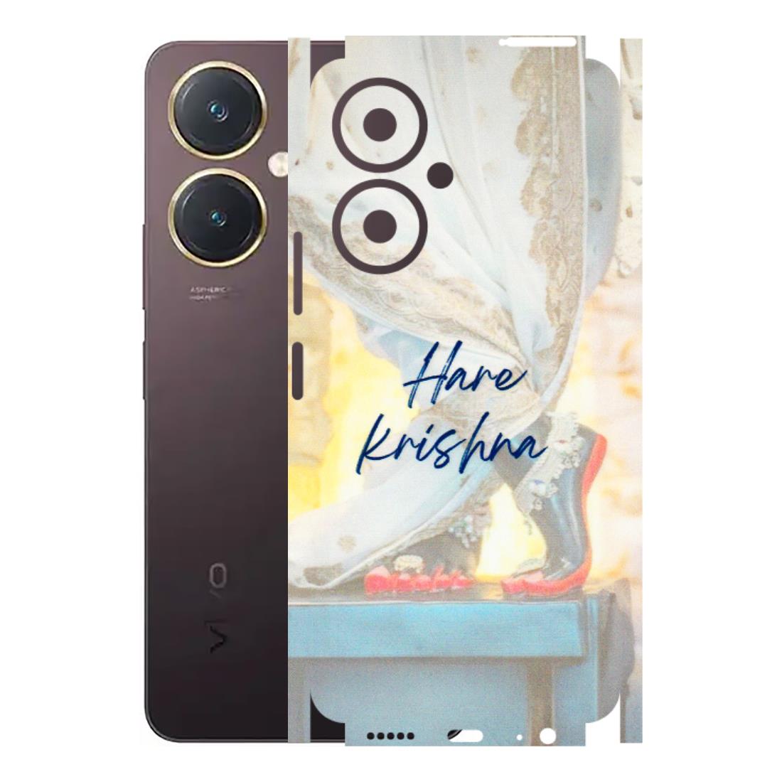 VIVO Y Series Phone Skins (All Models) - Hare Krishna - 3D Embossed Finish (L-03) Vivo Y27 4G
