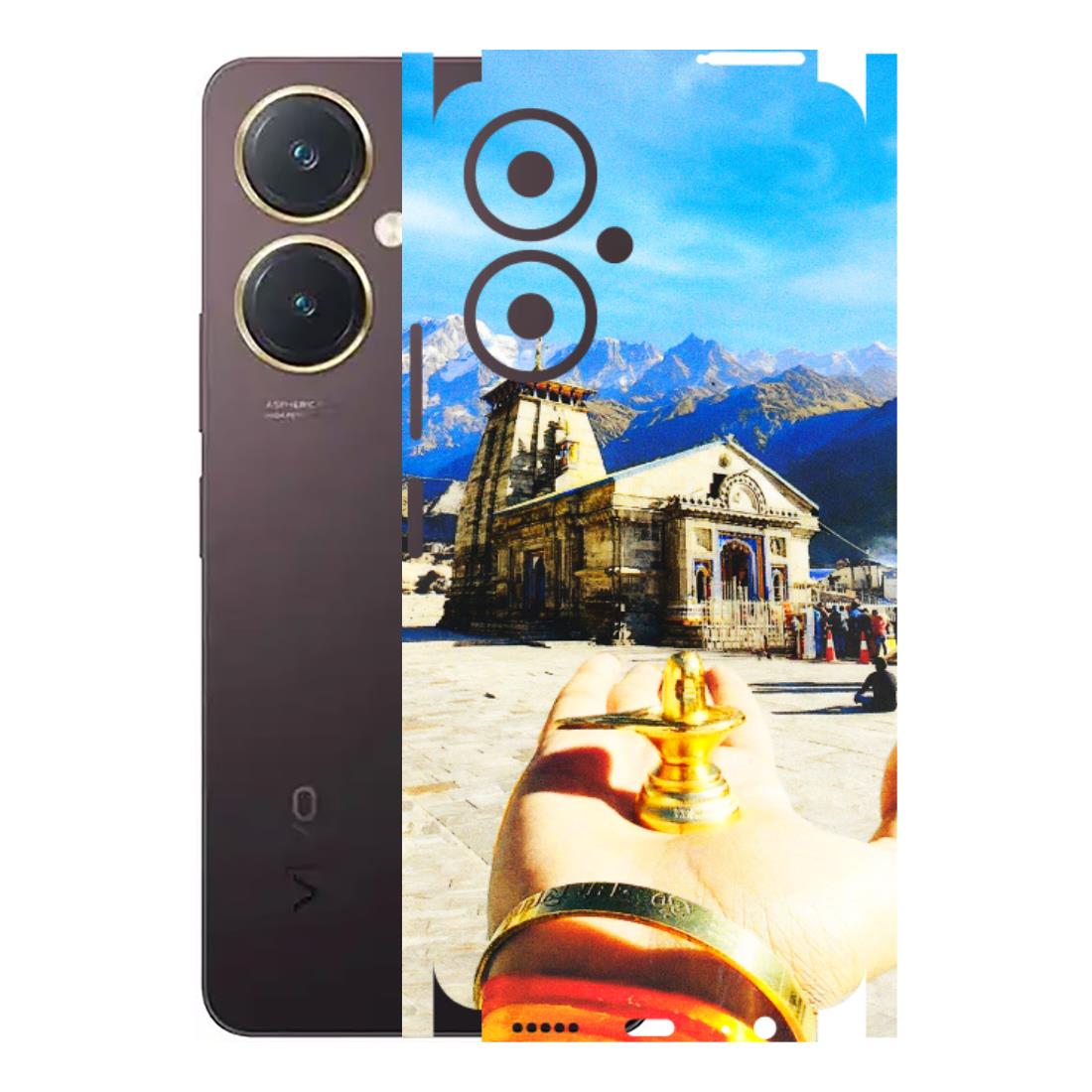 VIVO Y Series Phone Skins (All Models) - Beauty of Kedarnath - 3D Embossed Finish (L-108) Vivo Y27 4G