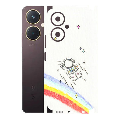 VIVO Y Series Phone Skins (All Models) - Milkyway Astronaut - 3D Embossed Finish (L-110) Vivo Y27 4G