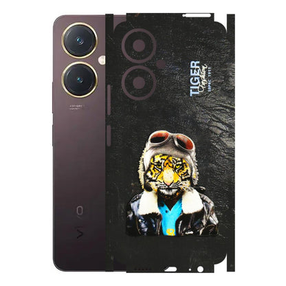 VIVO Y Series Phone Skins (All Models) - Rider Tiger - 3D Embossed Finish (L-113) Vivo Y27 4G