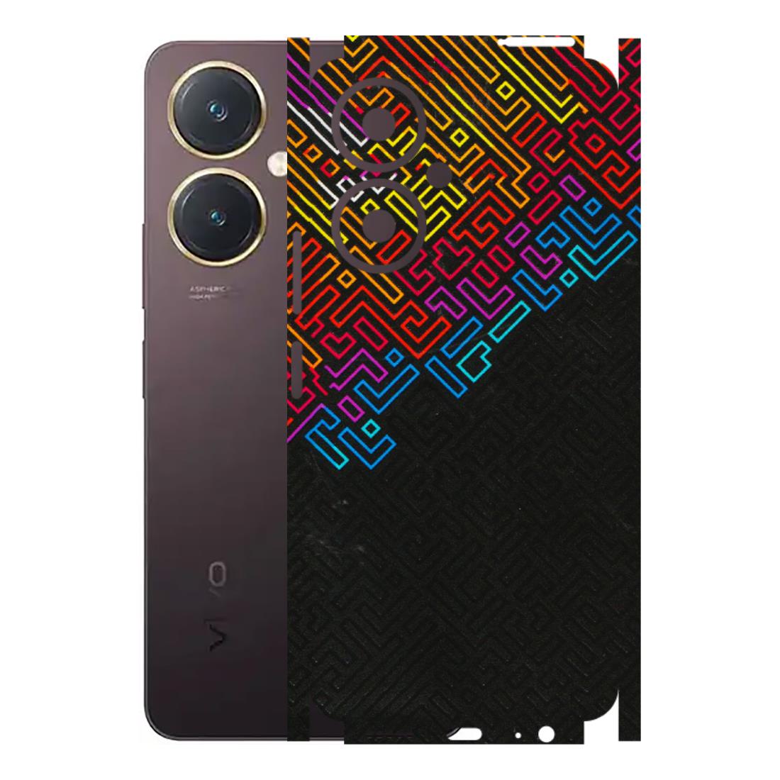 VIVO Y Series Phone Skins (All Models) - Dotme Pattern Art - 3D Embossed Finish (L-121) Vivo Y27 4G