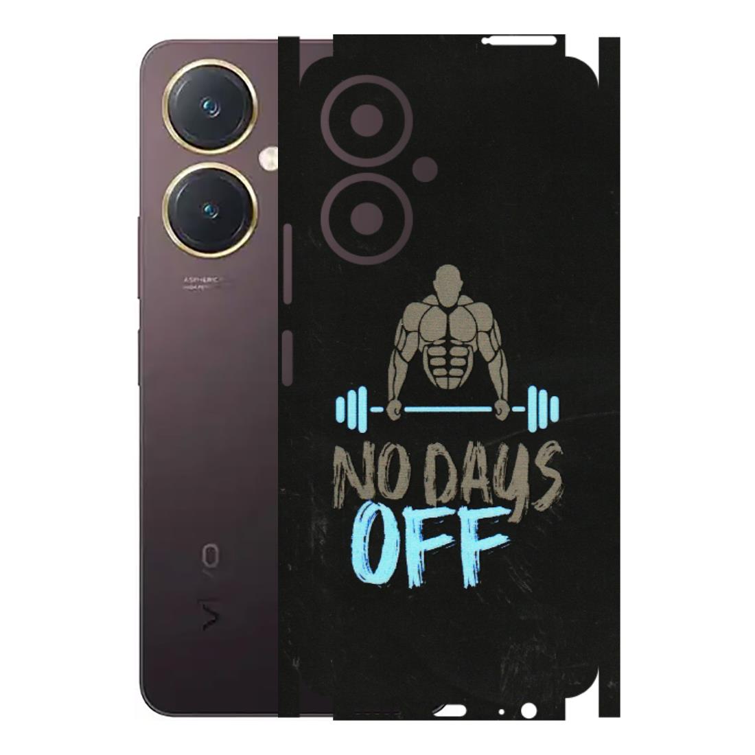 VIVO Y Series Phone Skins (All Models) - Gym Lover - 3D Embossed Finish (L-127) Vivo Y27 4G