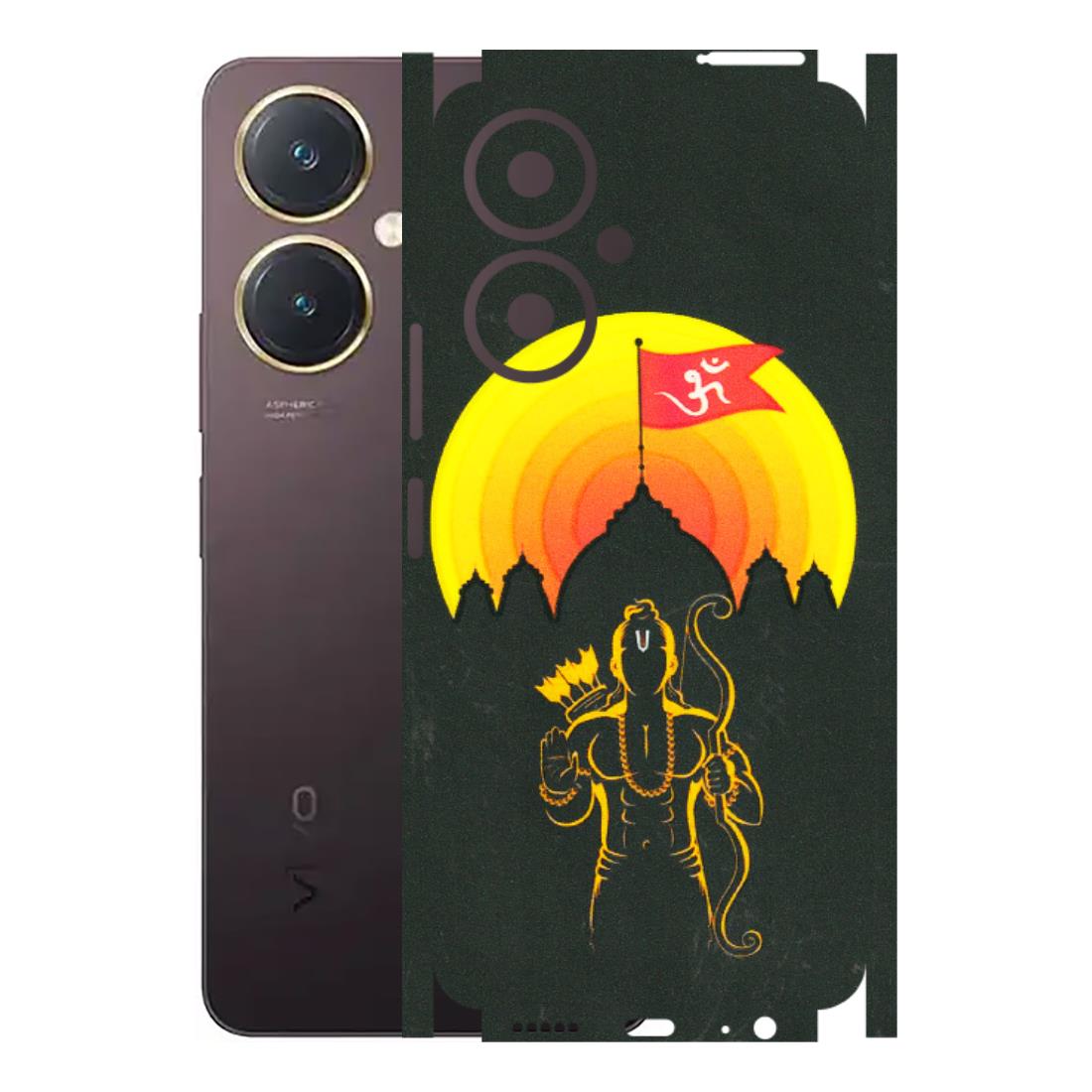 VIVO Y Series Phone Skins (All Models) - Lord Ram - 3D Embossed Finish (L-132) Vivo Y27 4G