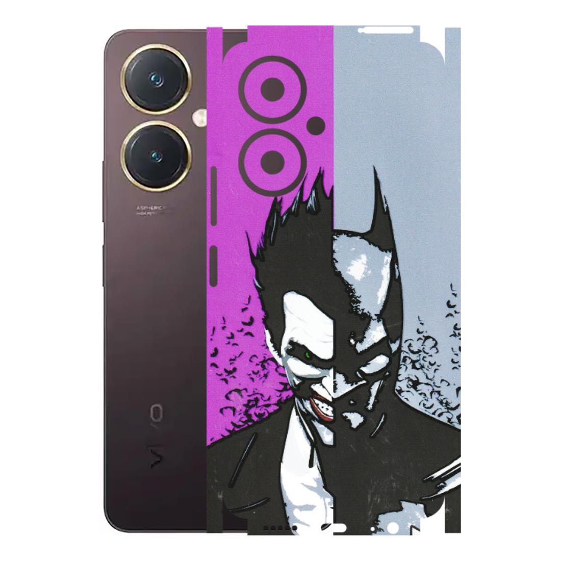 VIVO Y Series Phone Skins (All Models) - Batman & Joker - 3D Embossed Finish (L-143) Vivo Y27 4G