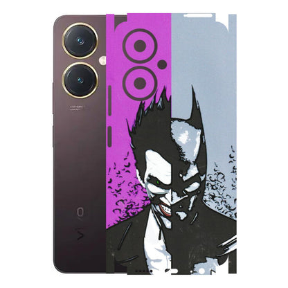 VIVO Y Series Phone Skins (All Models) - Batman & Joker - 3D Embossed Finish (L-143) Vivo Y27 4G