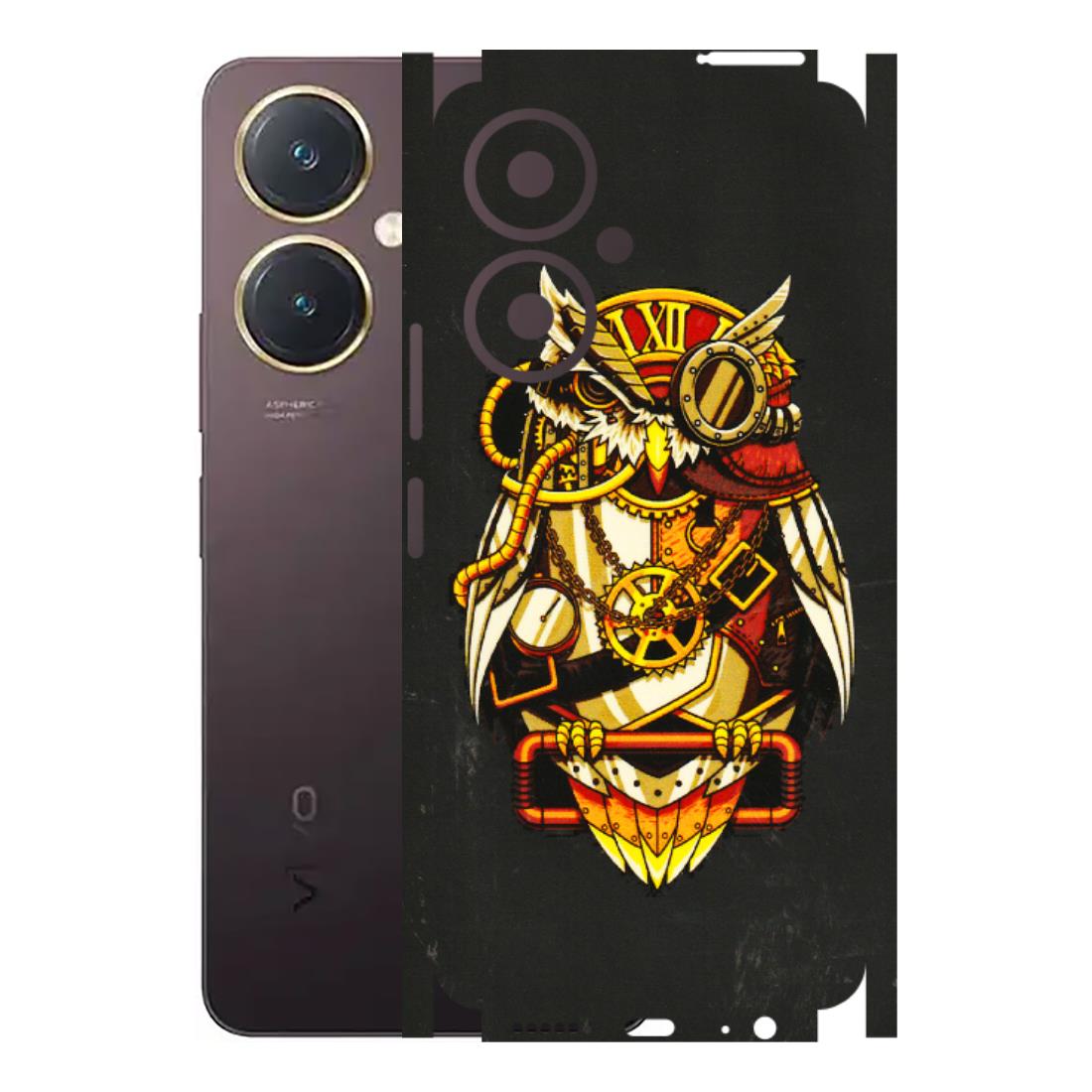 VIVO Y Series Phone Skins (All Models) - Classy Smart Owl - 3D Embossed Finish (L-144) Vivo Y27 4G